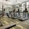 a gym with exercise equipment
